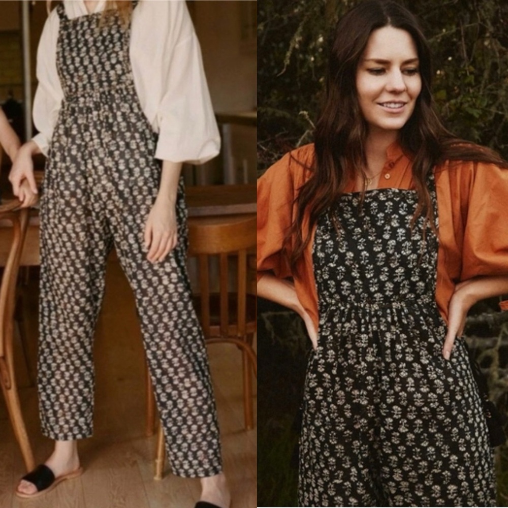 Doen Shanti Overalls in Block Print
